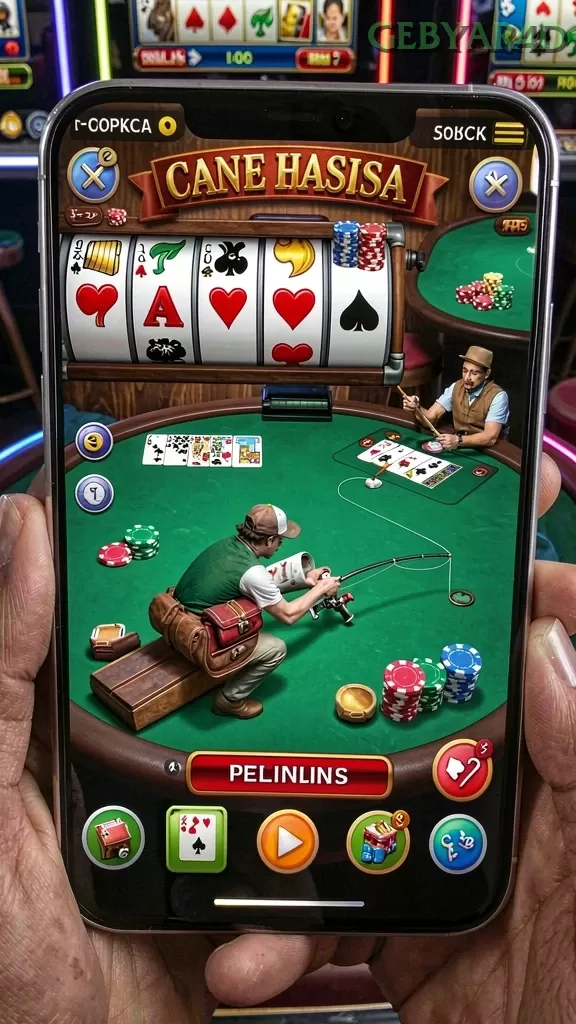 Cuplikan layar MPO2121 — menu navigasi