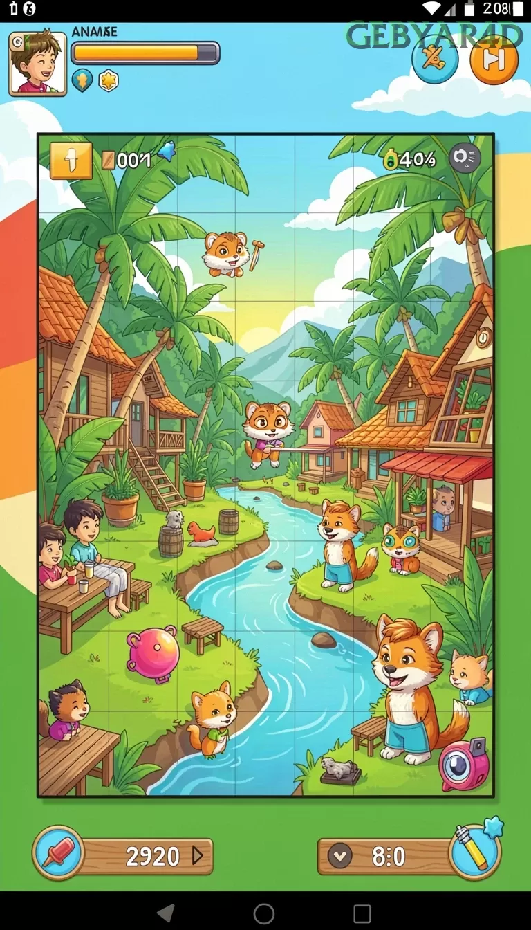 Cuplikan layar JKTOK — menu navigasi